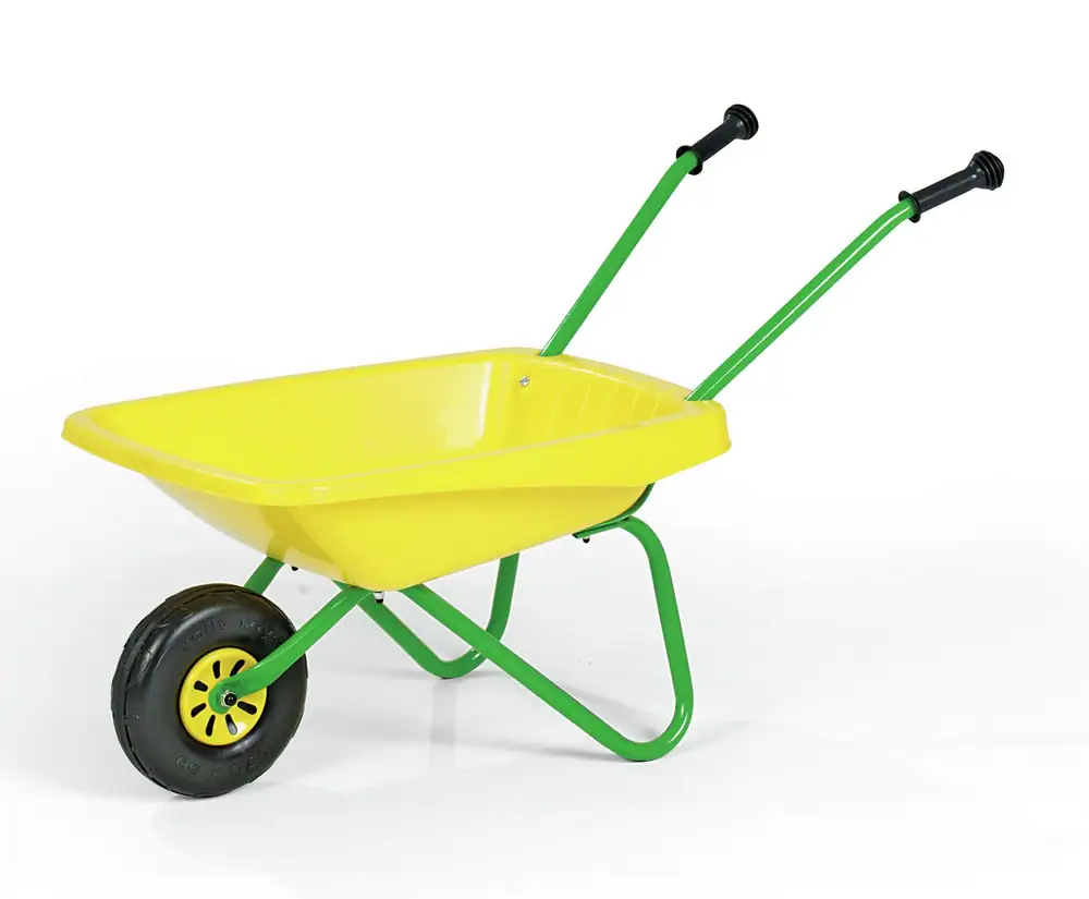 Kids Metal N Plastic Wheelbarrow