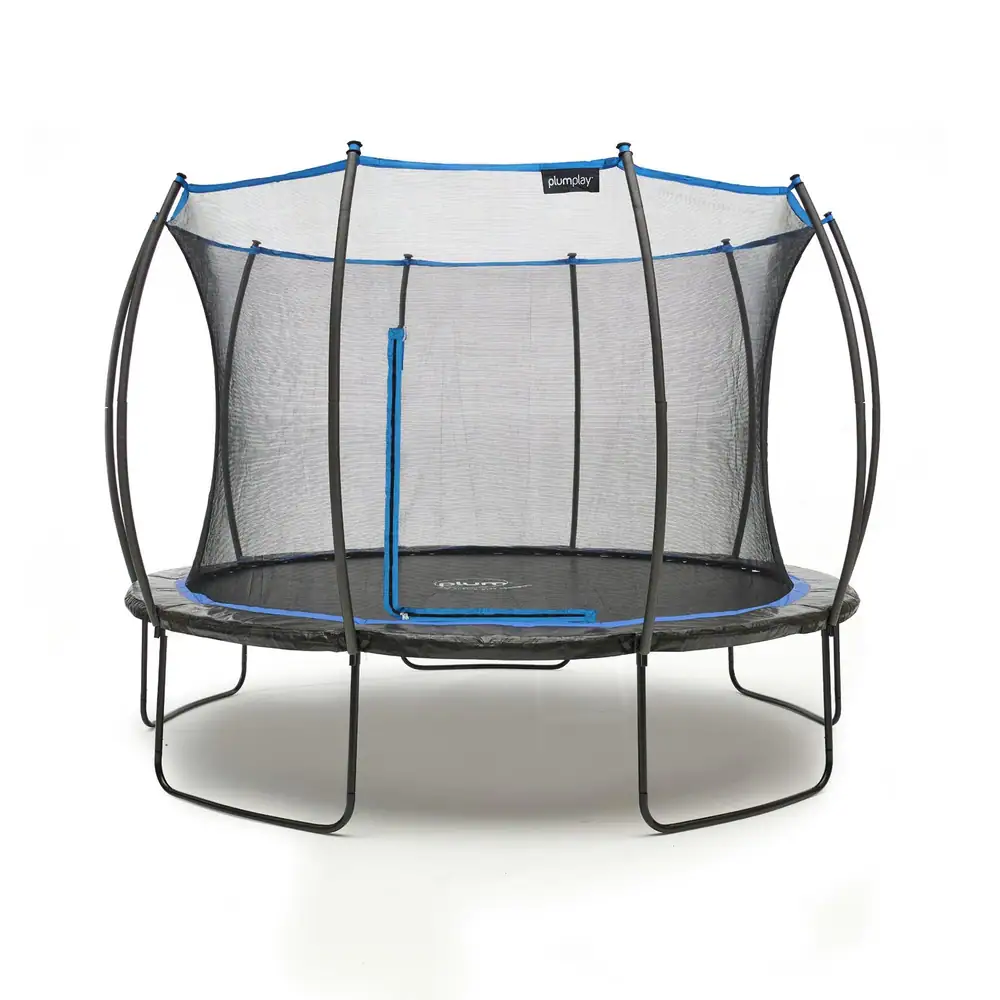 Plum 12ft Deluxe Springsafe Outdoor Trampoline & Enclosure