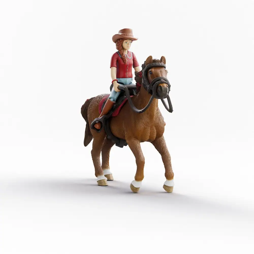 Schleich Horse Club Hannah And Cayenne Playset
