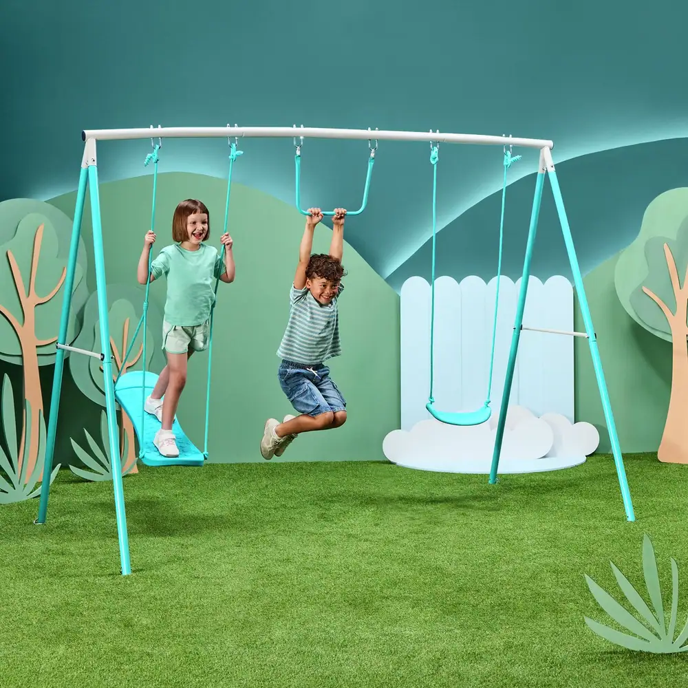 Chad Valley Swing, Monkey Bar and Standing Swing Set