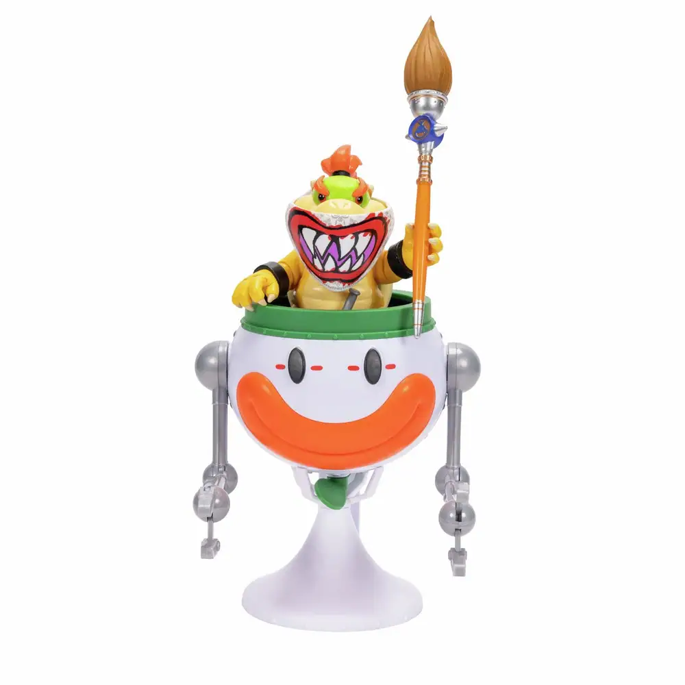 Super Mario Galaxy Movie Bowser Jr. and Clown Car Playset