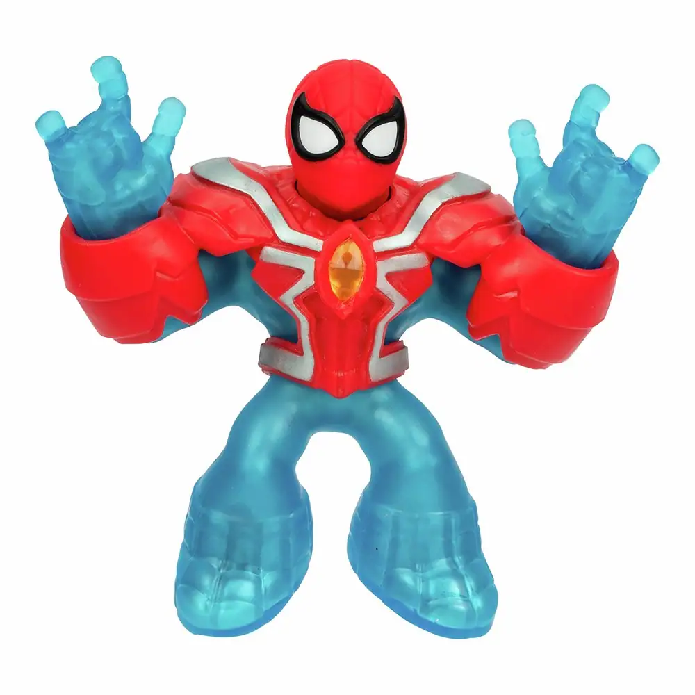 "Heroes of Goo Jit Zu 4.5"" Infinity Armor Spider-Man Figure"