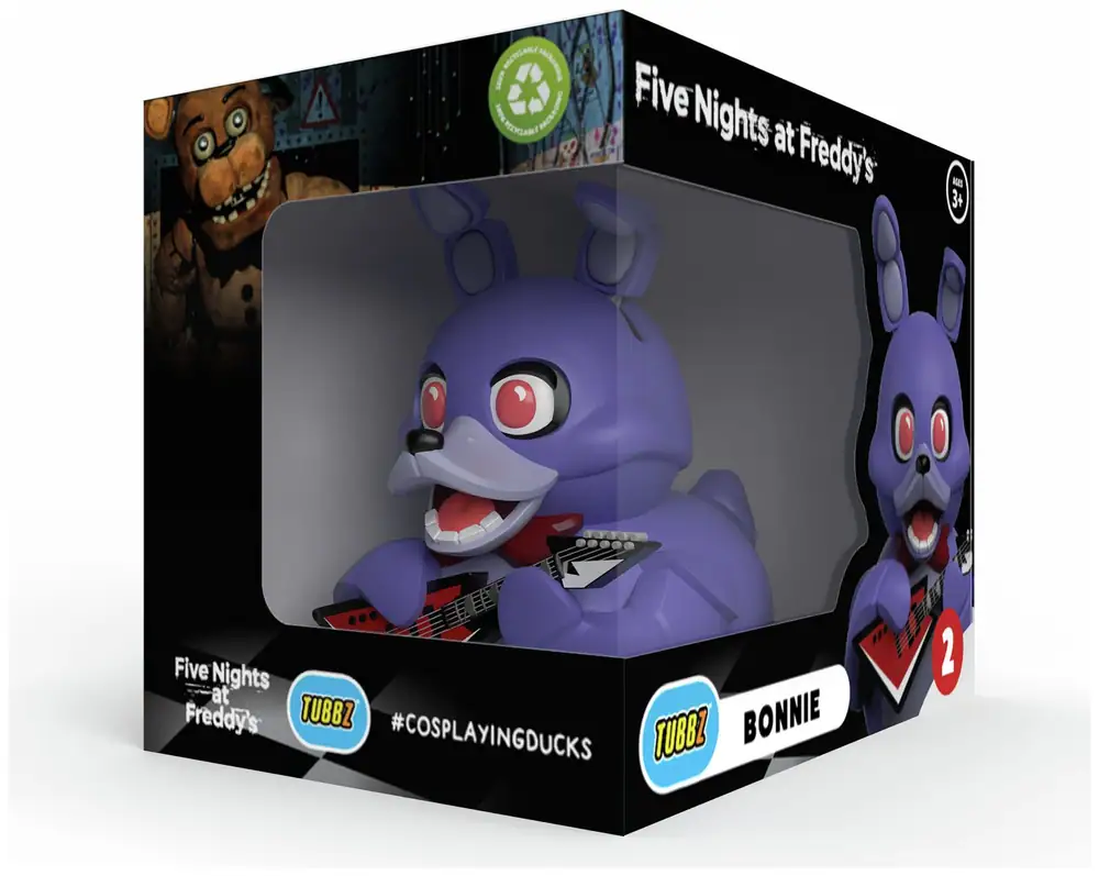 Tubbz Five Nights At Freddys Bonnie Rubber Duck Boxed
