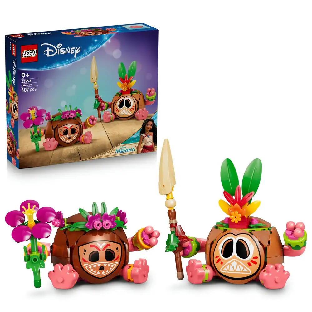 LEGO Disney Moana Kakamora Building Toy with Flowers 43293