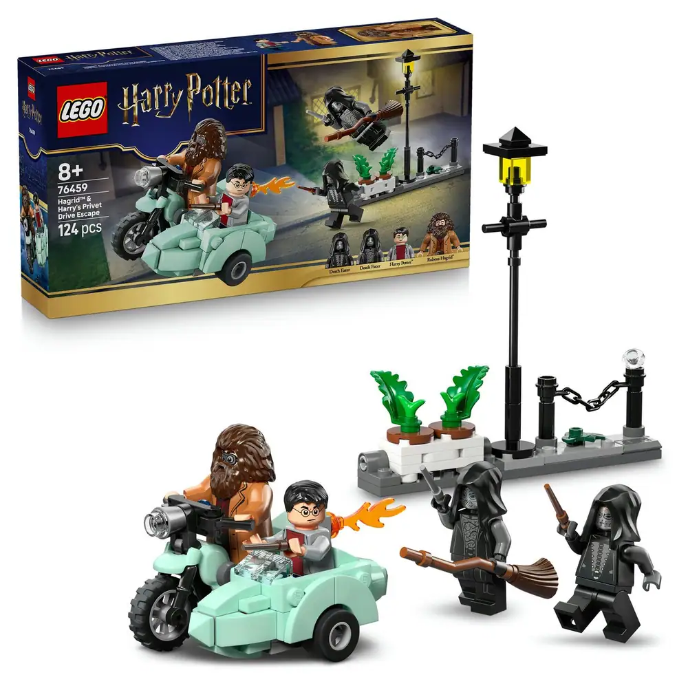 LEGO Harry Potter Hagrid & Harry's Privet Drive Escape 76459